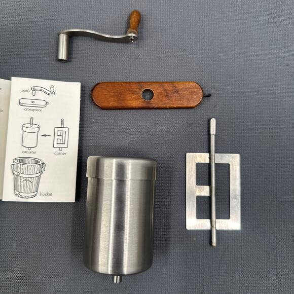 VTG Pleasant Company 1998 Ice King Miniature Ice Cream Maker American Girl Doll - Picture 4 of 16